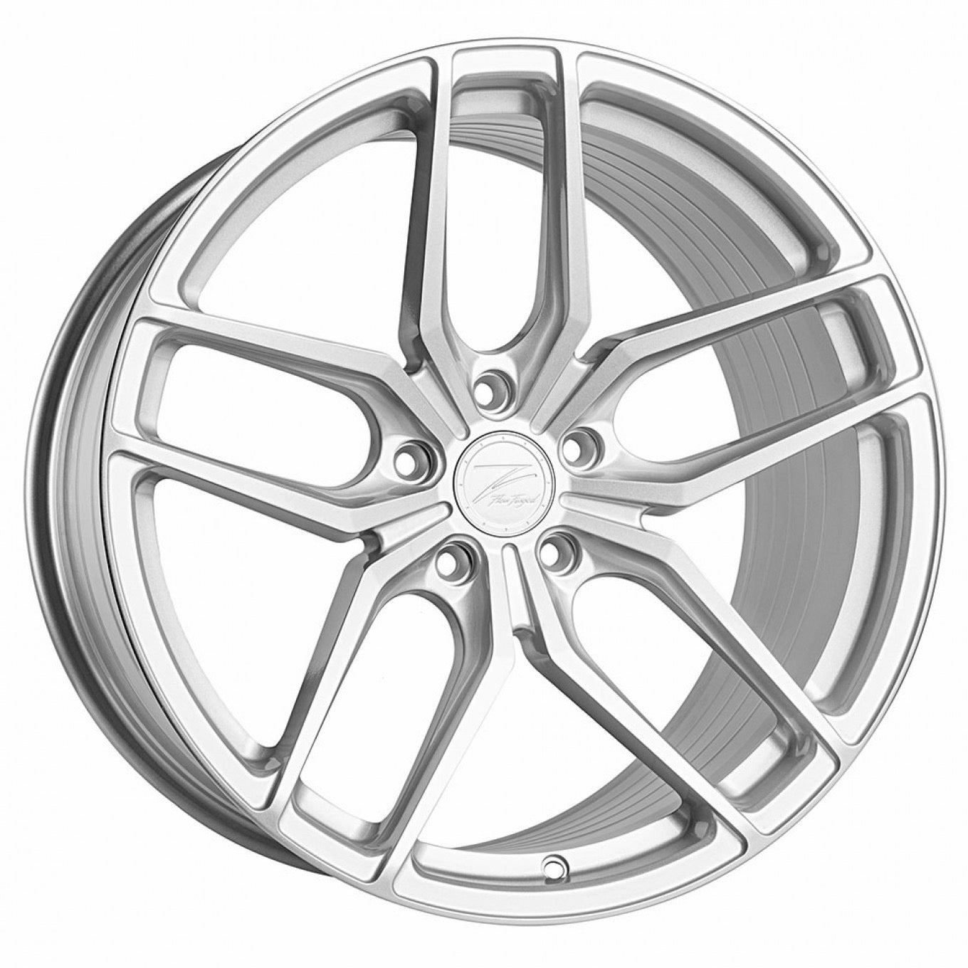 Z-Performance ZP2.1 Deep Concave FlowForged | Sparkling Silver (Custom Finish) - Getsdowned
